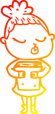 Bir insan tarafından çizilmiş, karikatür çizimi.