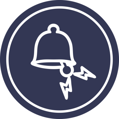 Bir insan tarafından çizilmiş halka şeklinde sembol.