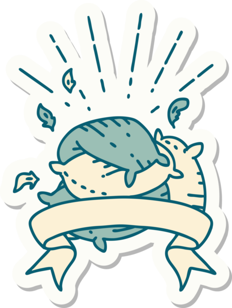 Bir insan tarafından çizilmiş dövme stili yastık yığını.