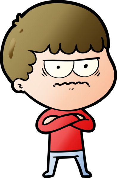 Bir insan tarafından çizilmiş rahatsız bir adam.