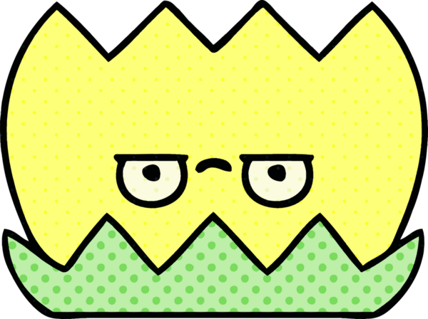 Bir insan tarafından çizilmiş bir nilüfer çiçeği çizgi filmi.