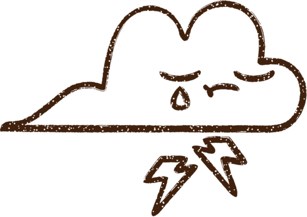 Bir insan tarafından çizilmiş bulut kömürü çizimi