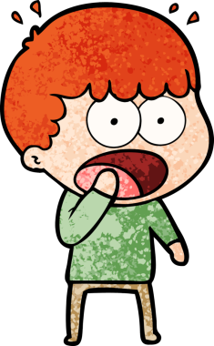 Bir insan tarafından çizilmiş bir karikatür.