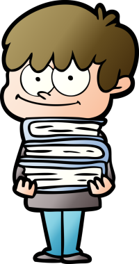 Bir insan tarafından çizilmiş mutlu çizgi film adamı.