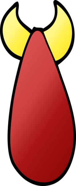 Bir insan tarafından çizilmiş atom bombası karalaması.