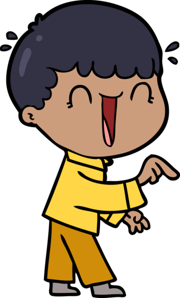 Bir insan tarafından çizilmiş, gülen çizgi film adamı.