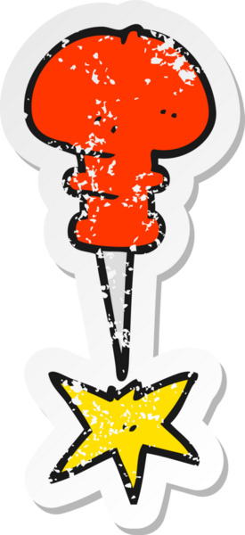 Bir insan tarafından çizilmiş bir karikatür ofisinin gerilimli yapıştırması.