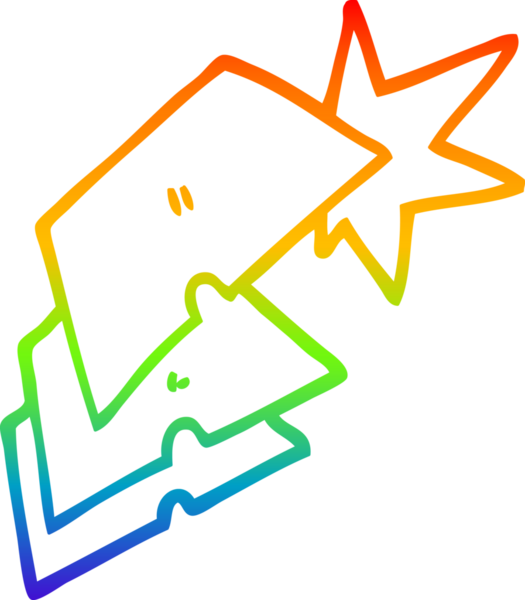 Bir insan tarafından çizilmiş bir iş bıçağının çizimi.