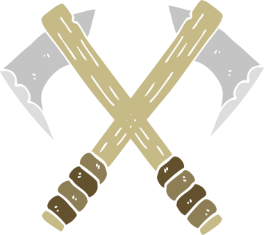 bir insan tarafından çizilen eksenlerin düz renk çizimi