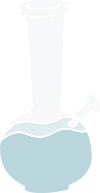 Bir insan tarafından çizilmiş karikatür nargilesi.