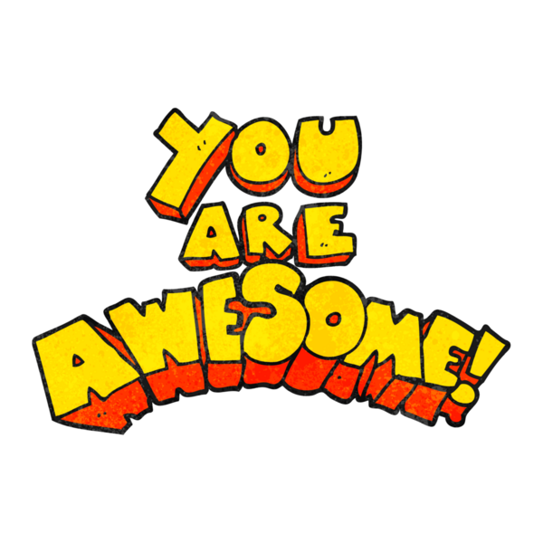 Sen bir insan tarafından çizilmiş el yazısıyla çizilmiş harika bir karikatürsün.