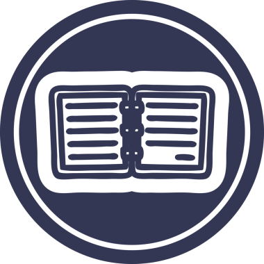 bir insan tarafından çizilmiş dairesel simgeye dikkat et