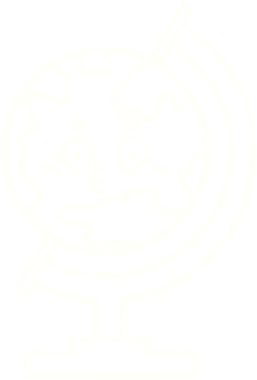 Bir insan tarafından çizilen Dünya Tebeşiri