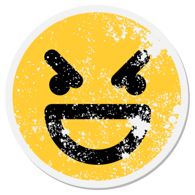 Bir insan tarafından çizilmiş basit bir yüz çemberi.