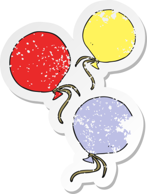 Bir insan tarafından çizilmiş karikatür balonlarının gerilimli yapıştırması.