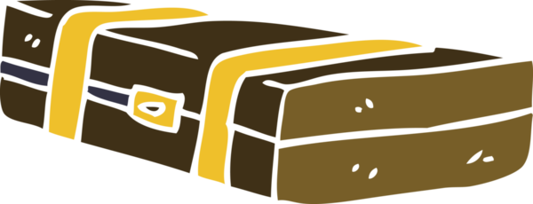 Bir insan tarafından çizilmiş karikatür kostümü kutusu.