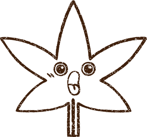 Yaprak Kömürü Bir insan tarafından çizilmiş