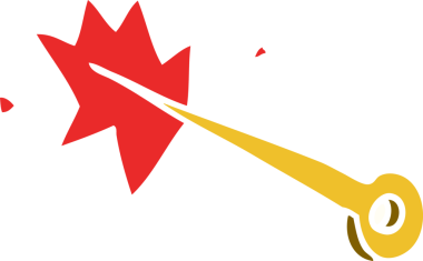 Bir insan tarafından çizilmiş karalama iğnesi.