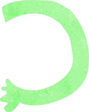 Bir insan tarafından çizilmiş bir canavar kolu.