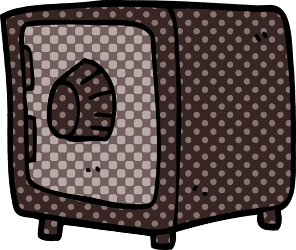 Bir insan tarafından çizilmiş karikatür kasası.