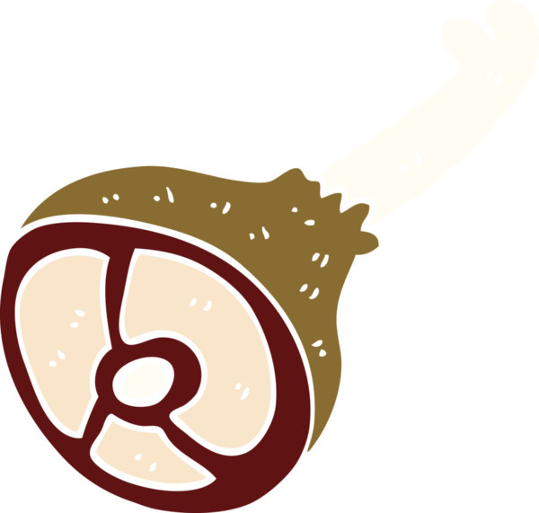 karikatür bir insan tarafından çizilmiş iyi pişmiş et