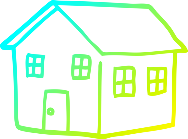 Bir insan tarafından çizilmiş geleneksel bir karikatür çizimi.