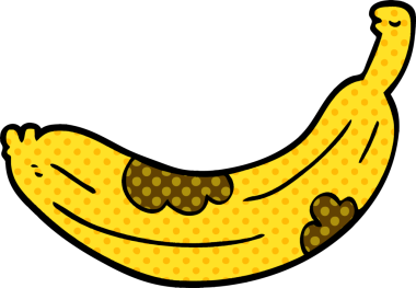 Çizgi film karalaması bir insan tarafından çizilmiş.