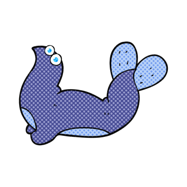 Bir insan tarafından çizilmiş serbest karikatür mührü