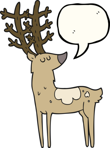 Bir insan tarafından çizilmiş serbest konuşma balonu karikatürü.