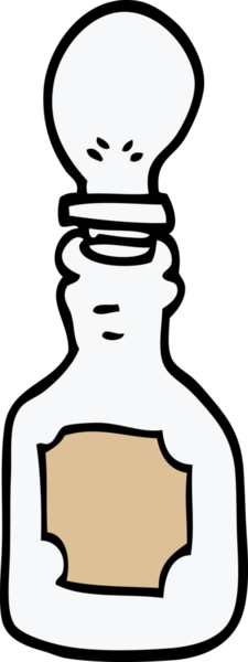 Bir insan tarafından çizilmiş pipetli karalama yağı damlatıcısı