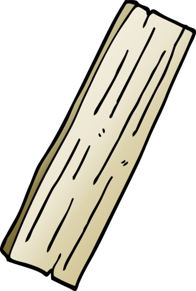 Bir insan tarafından çizilmiş ahşap karalama tahtası.