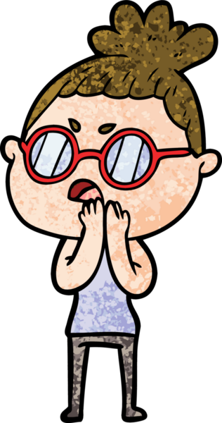 Bir insan tarafından çizilmiş bir karikatür.