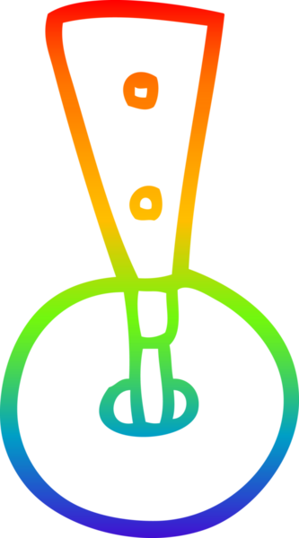 gökkuşağı gradyan çizgi çizimi bir insan tarafından çizilmiş bir çizgi film kadrosu tekerleği