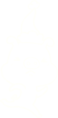 Domuz Çalışan Tebeşir Bir insan tarafından çizilmiş