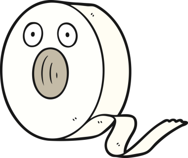 Bir insan tarafından çizilmiş çizgi film kaseti.