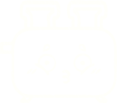 Bir insan tarafından çizilen tost makinesi tebeşiri