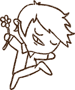 Bir insan tarafından çizilen Neşeli Kömür Adam