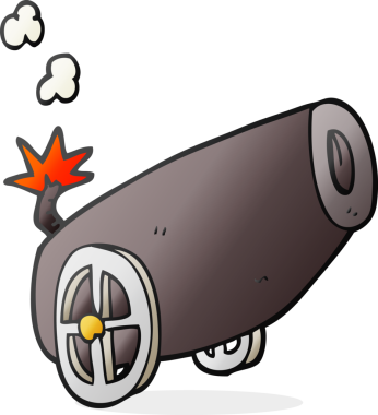 Bir insan tarafından çizilmiş serbest çizim karikatür topu