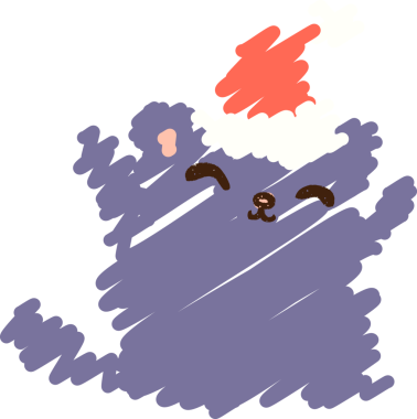 Bir insan tarafından çizilmiş Kedi Karalama Tebeşiri