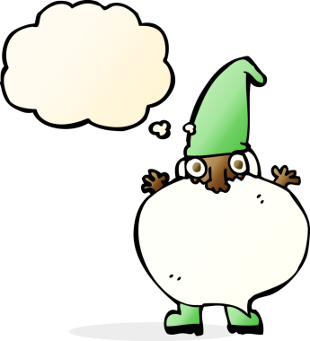 Bir insan tarafından çizilmiş küçük bir karikatür.