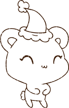 Bir insan tarafından çizilen Festivalci Ayı Kömürü