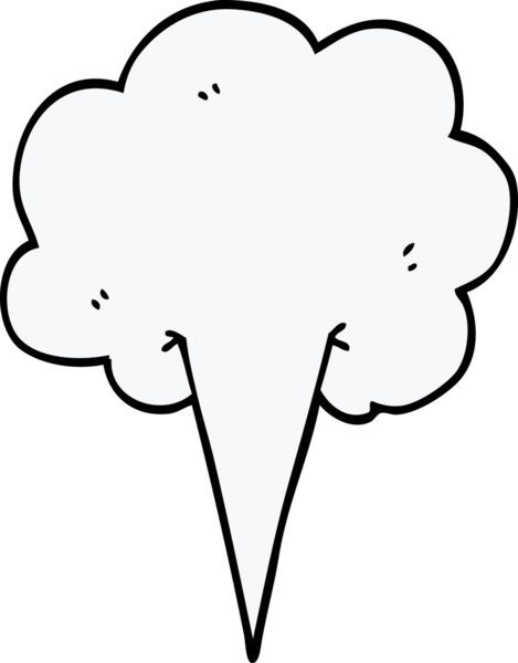 Bir insan tarafından çizilmiş karikatür rüzgarı.