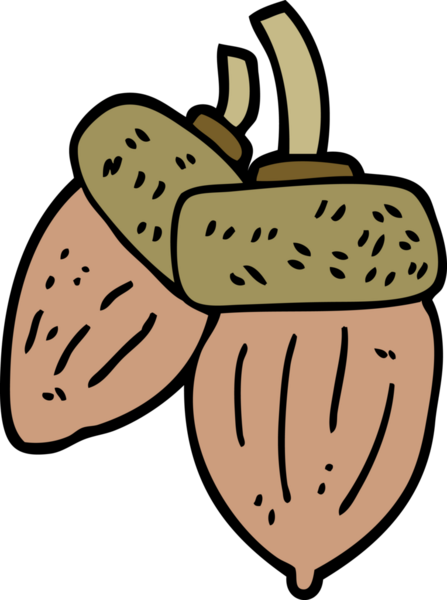 Bir insan tarafından çizilmiş karikatür palamudu.