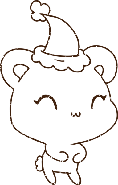 Bir insan tarafından çizilen Festivalci Ayı Kömürü