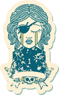 Retro Dövme Tarzı Ağlayan İnsan Haydut Doğal bir rulo bir insan tarafından çizilmiş