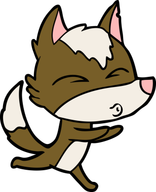 Bir insan tarafından çizilmiş bir kurt düdüğü.