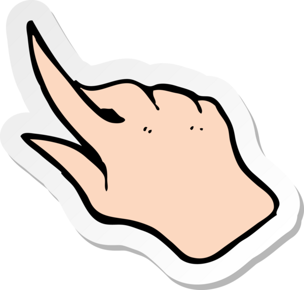 Bir insan tarafından çizilmiş bir çizgi filmin çıkartması.