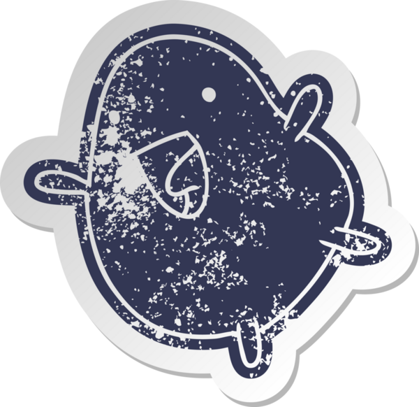 Sıkıntılı eski çizgi film etiketi kawaii Bir insan tarafından çizilmiş sevimli mutlu fasulye