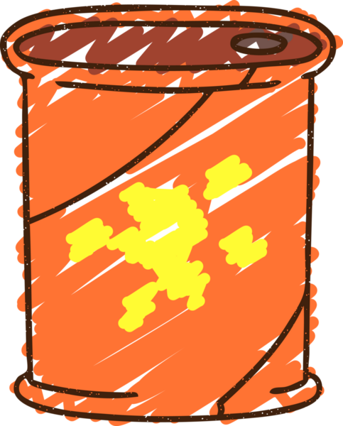 Bir insan tarafından çizilen Kola Kutusu Tebeşiri