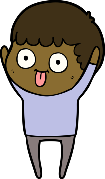 Bir insan tarafından çizilmiş çizgi film adamı.